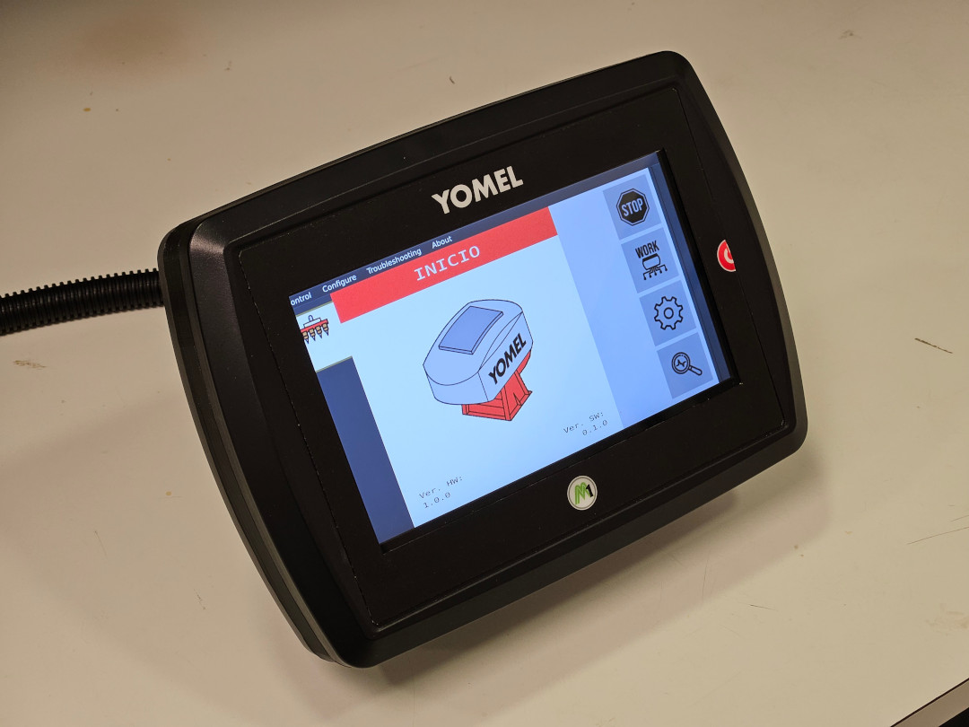 Controlador fertilizadora — ECU